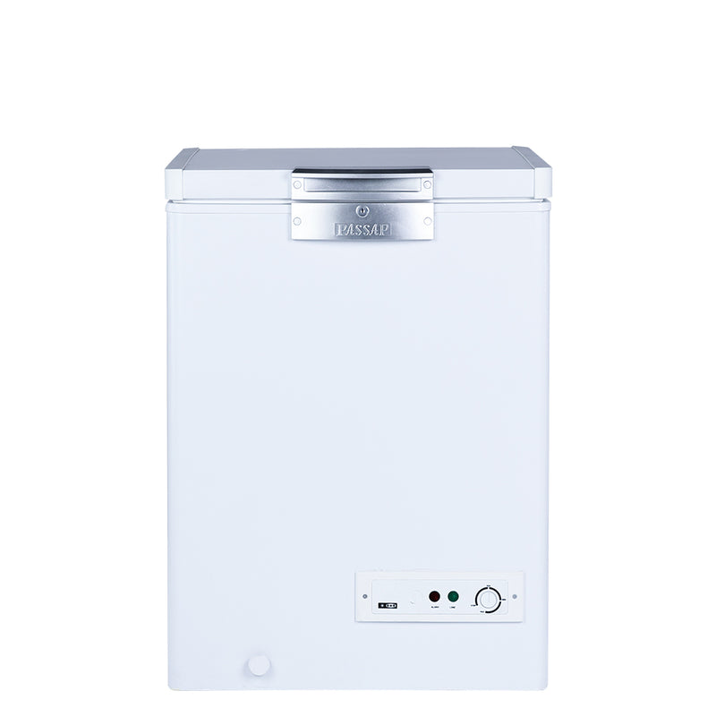 Chest Freezer, 160 Liters, Silver - ES171L