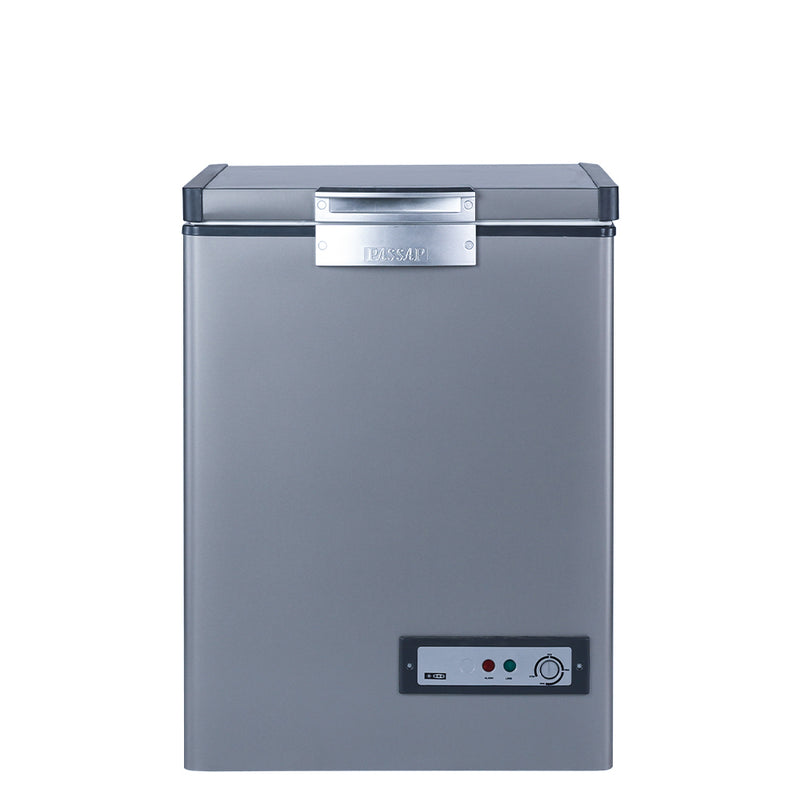 Chest Freezer, 160 Liters, Silver - ES171L