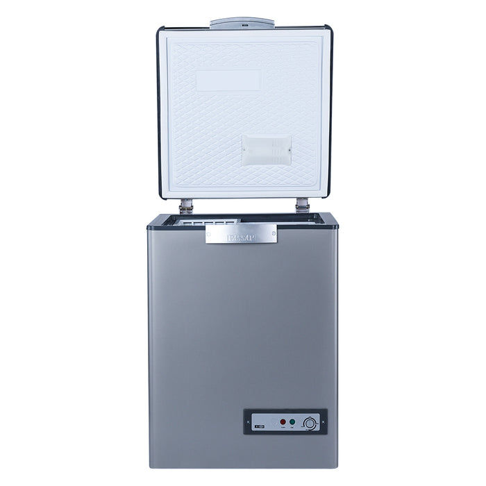 ES171L Chest Freezer - 160 Liters - Silver - LG Compressor 