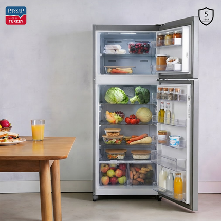 Turkish Nofrost Refrigerator - 403 L - 18 Ft - Silver - FGV-480 MANUAL
