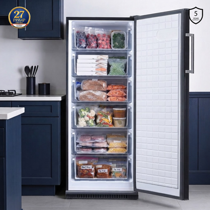 Nofrost Upright Freezer - 6 Drawers - 280 L - NVF280