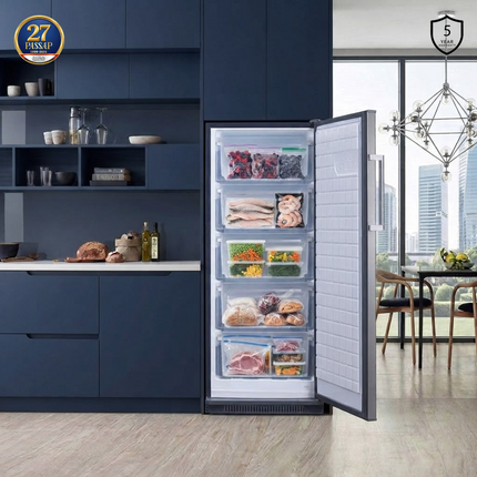 Nofrost Upright Freezer - 5 Drawers - Digital - 235 L - NVF240