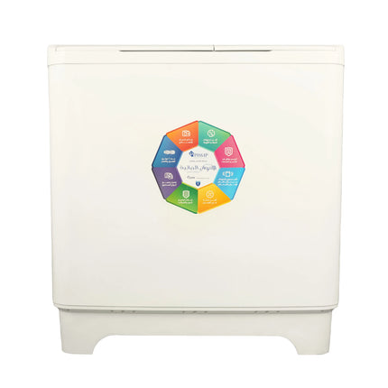 10 Kilo Flat - Half Automatic Washing Machine