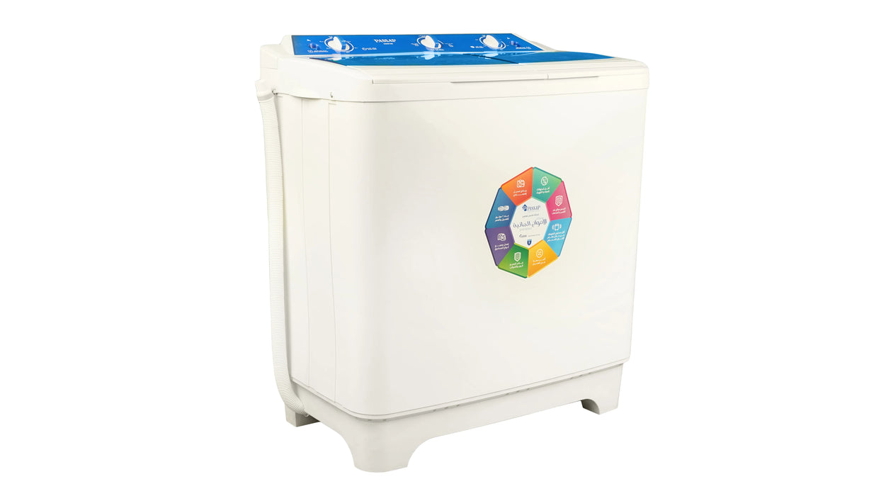 10 Kilo Flat - Half Automatic Washing Machine