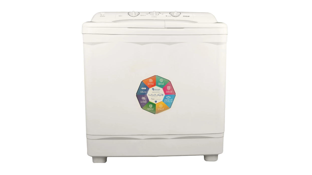 12 Kilo Flat - Half Automatic Washing Machine