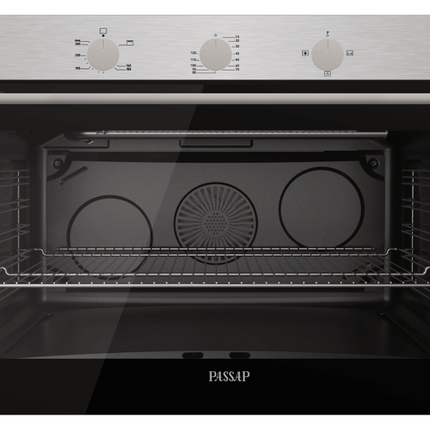 Built-In Gas Oven - 90 cm - Inox
