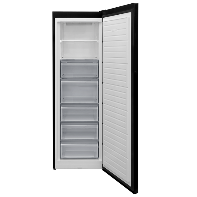Turkish Upright No-Frost Freezer 280L- 7 Drawers - Digital - Black VFV380 | Passap