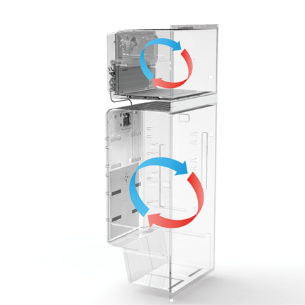 Turkish Nofrost Refrigerator - 451 L - 20 Ft - Silver - FGV-500 MANUAL