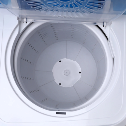 Half Automatic Washing Machine with Pump - 5 Kilo - Blue