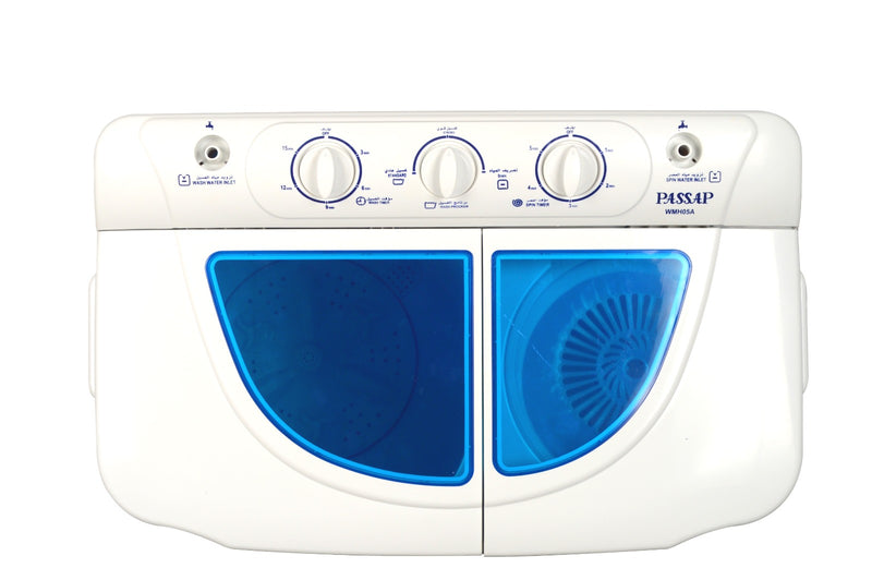 5 Kilo Flat - Half Automatic Washing Machine
