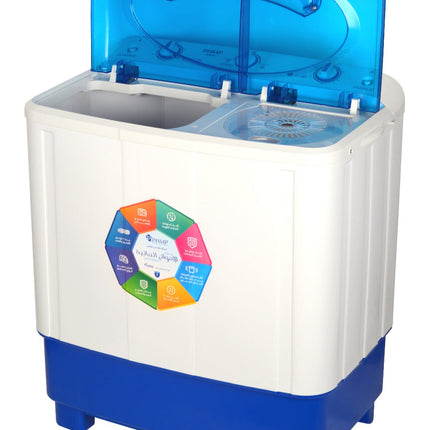 7 Kilo Flat Pump - Half Automatic Washing Machine