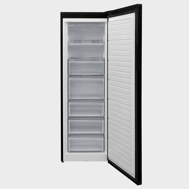 Turkish Upright No-Frost Freezer 371L - 7 Drawers - Digital - Black VFV380 | Passap