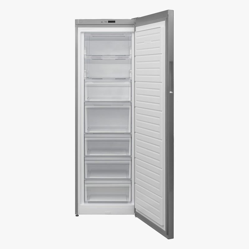 PASSAP Vertical No Frost Freezer, 7 Drawers, Made in Turkey - Silver