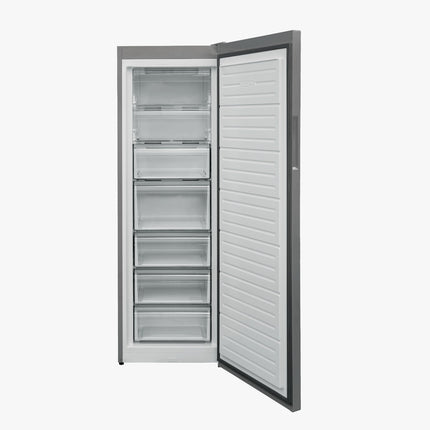 Turkish Upright No-Frost Freezer 280L - 7 Drawers - Digital - Stainless VFV380 | Passap