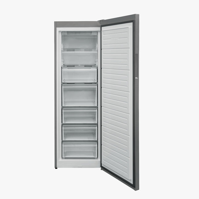 Turkish Upright No-Frost Freezer 371L - 7 Drawers - Digital - Stainless VFV380 | Passap