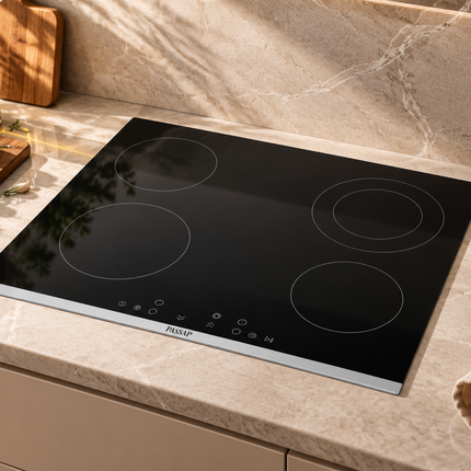 Built-In Electric Ceramic Hob - 4 Burners - 60 cm